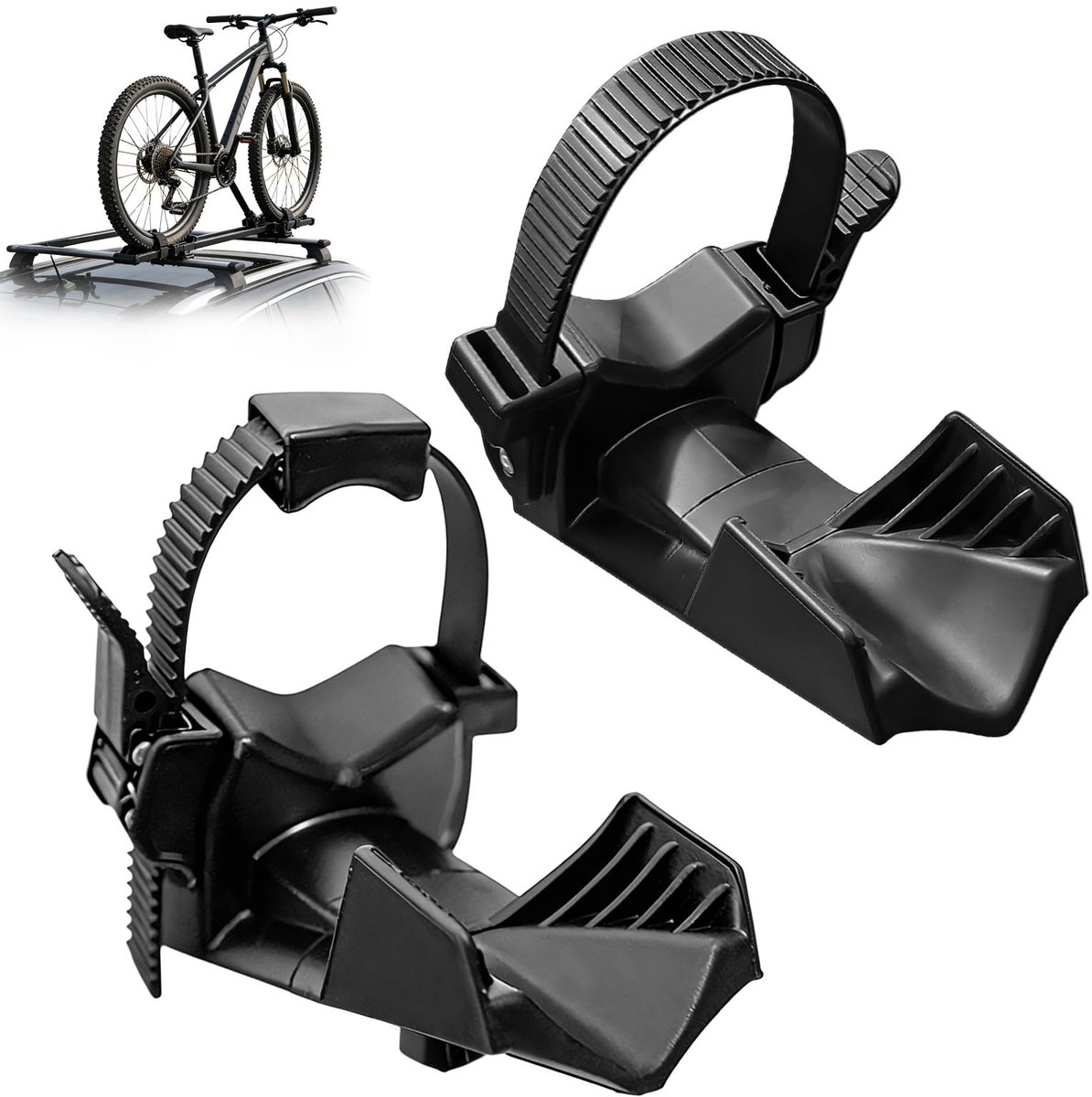 SolidKeus - Set van 2 Universale Fietswielstoppers voor Brede Banden