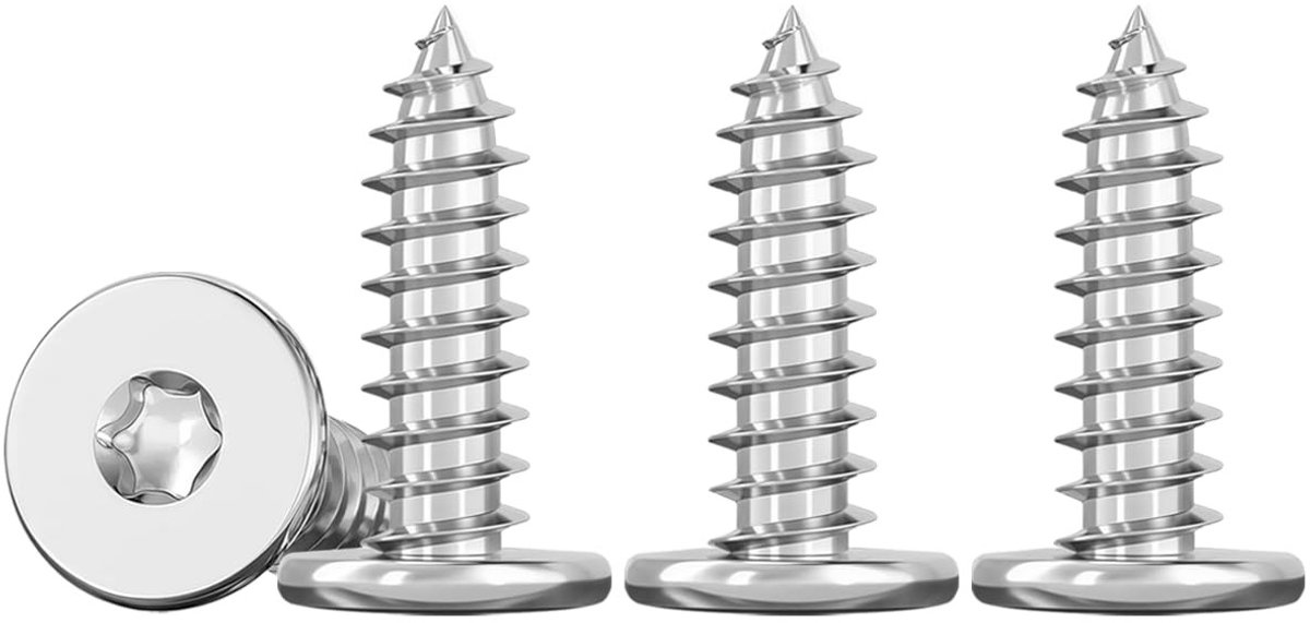 SolidKeus - Roestvrijstalen Houtschroeven M5 x 16mm, 50 Stuks