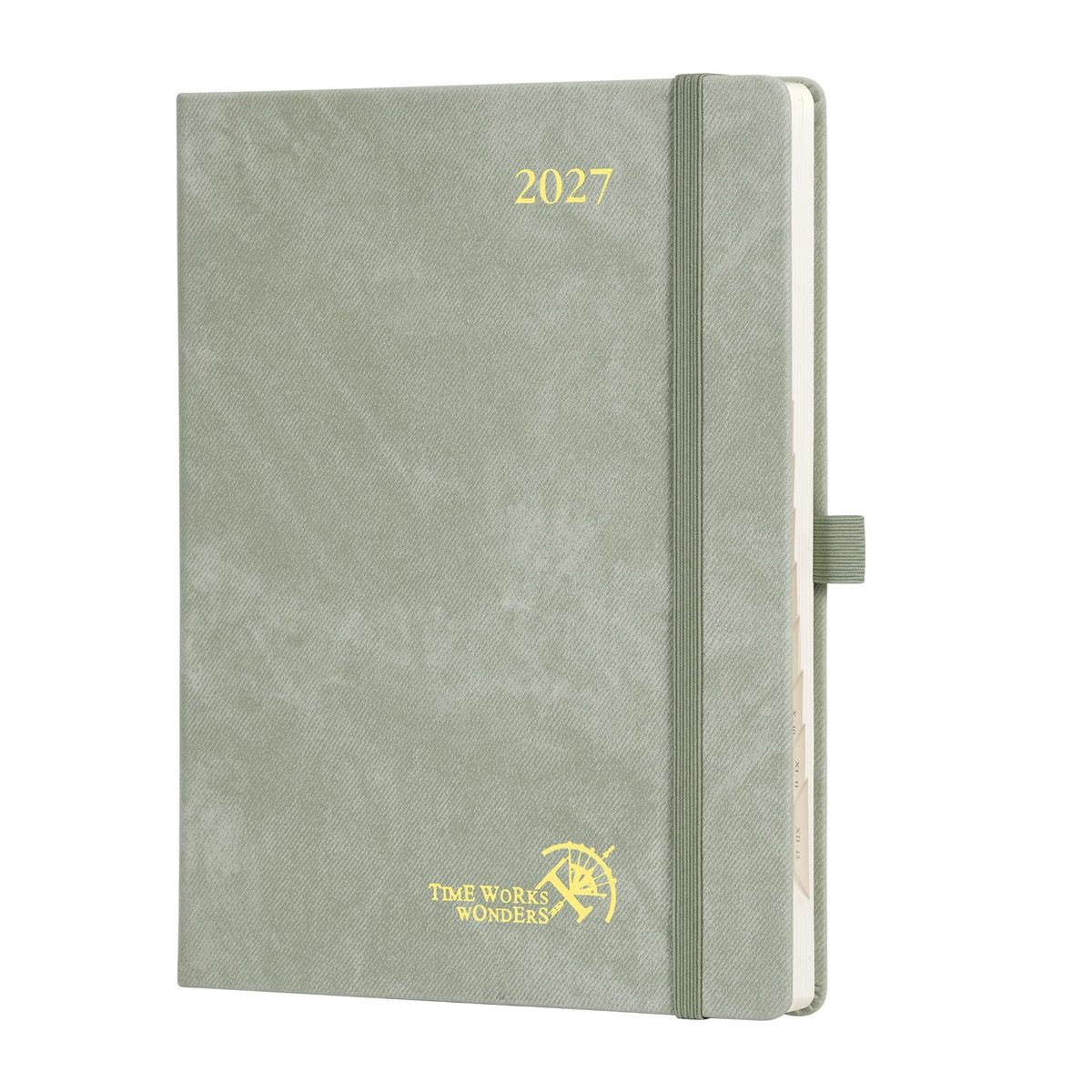 SolidKeus - Afsprakenplanner 2027 A5 met PU-leer