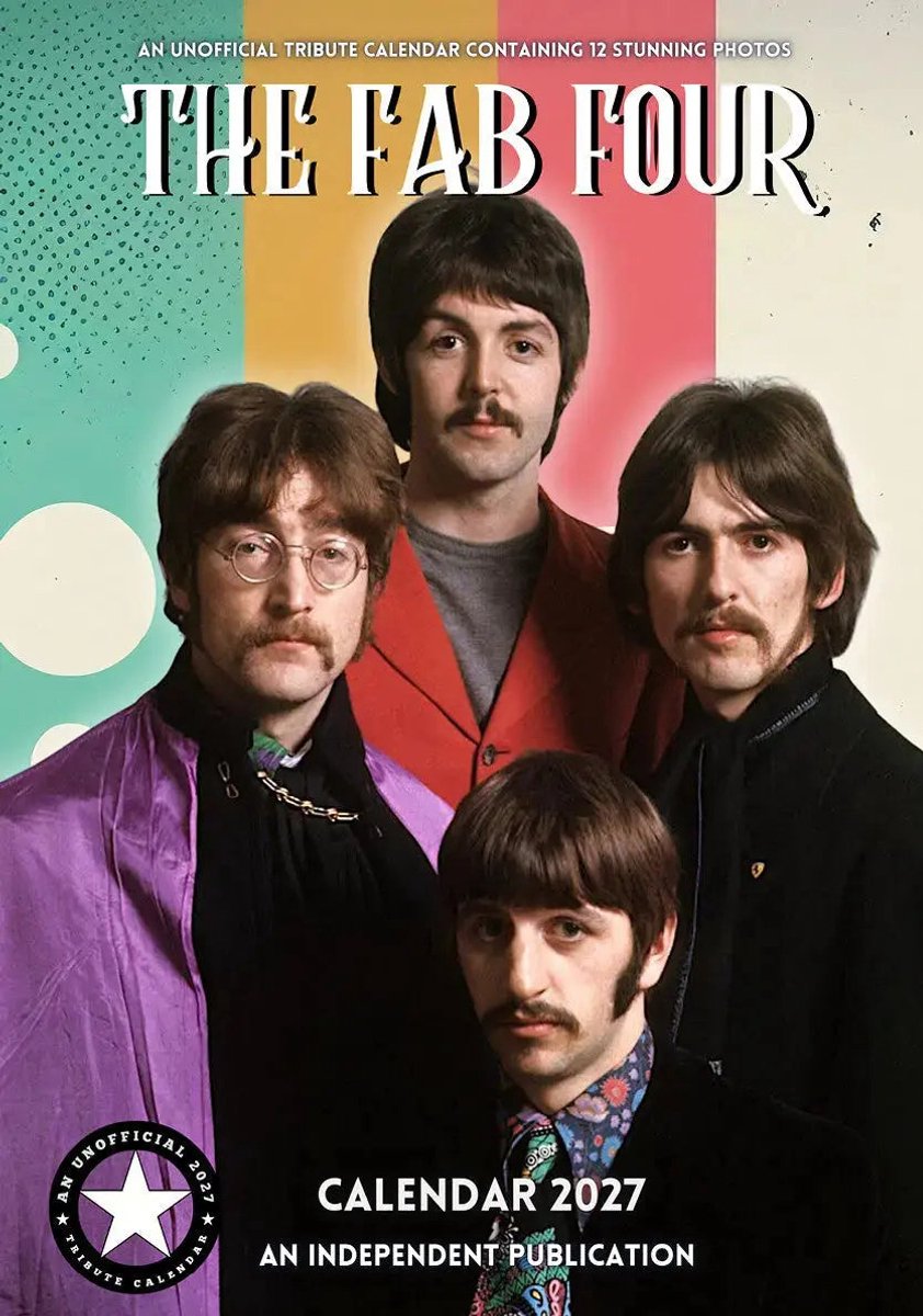 The Beatles Kalender 2027 A3