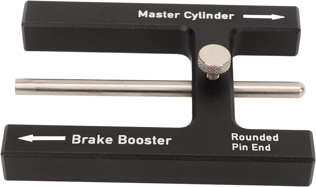 Aluminiumlegering Rembekrachtiger Hoofdcilinder Duwstang voor Rembekrachtiger Vermogensrembekrachtiger Afstelgereedschap met Verstelbare Pen Brede