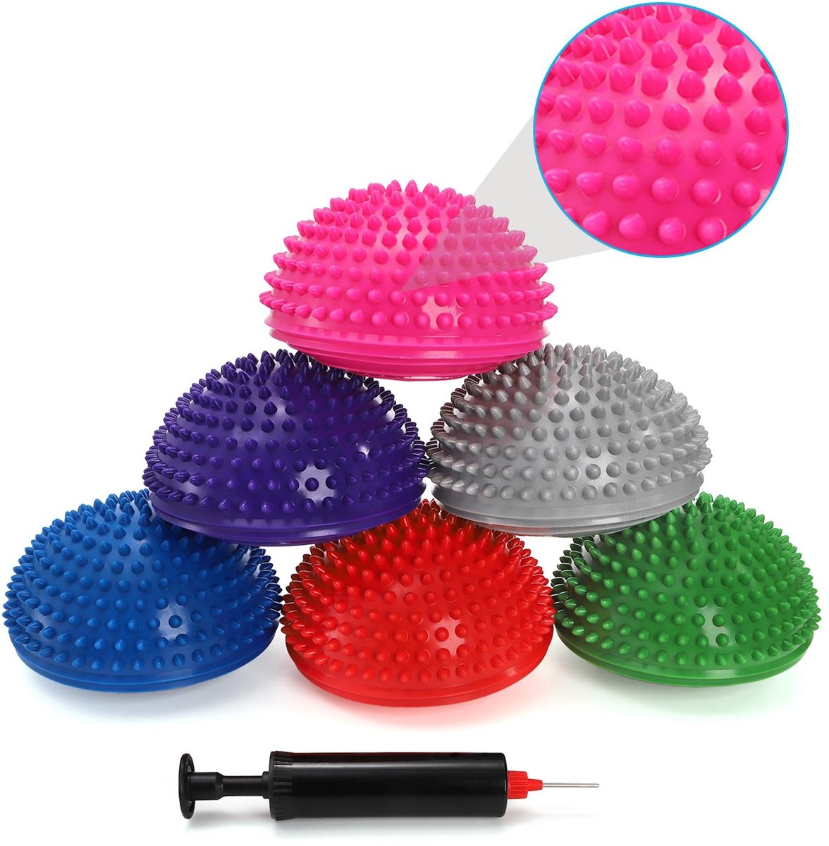 Omgoods - Balancerende Pod Set van 6 voor Stabiliteitsoefeningen