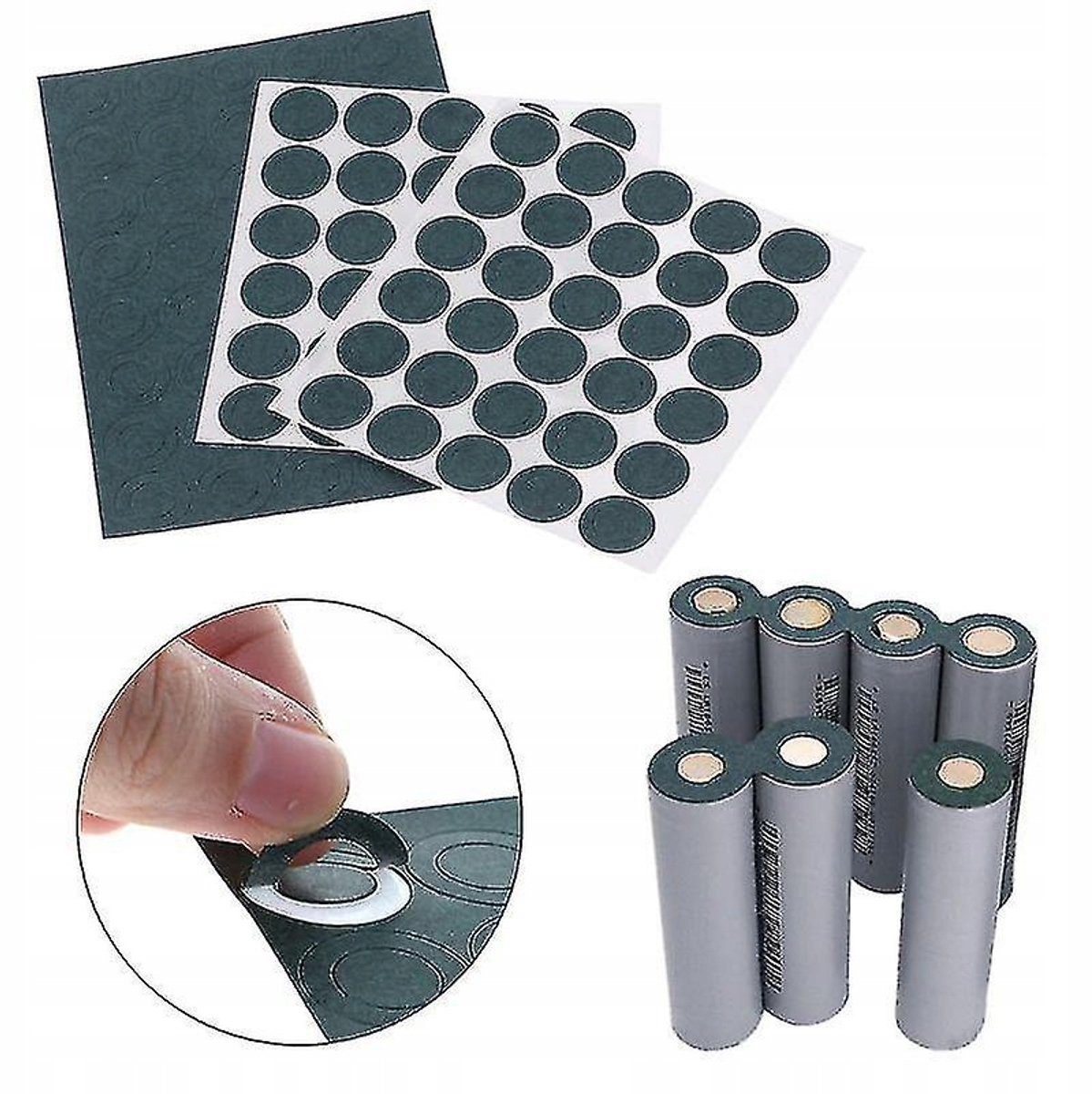 Rosfix Isolatiehuls 18650 - Papierisolatie 40 Stuks - Alleen Omhulsel - Waterbestendig