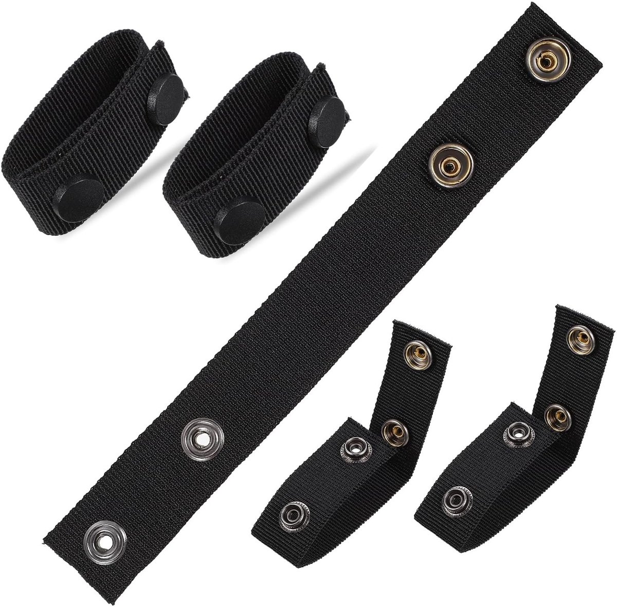 Omgoods - Set van 5 Nylon Belt Holders met Drukknoppen