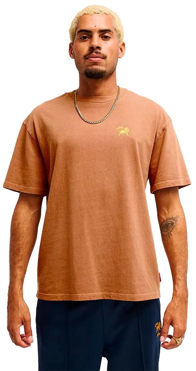 Quiksilver Bob Marley Zion T-shirt Met Korte Mouwen M Man Rawhide