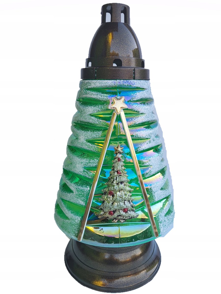 Glazen kerstboom Znicz 40cm - Sfeervolle kerstdecoratie