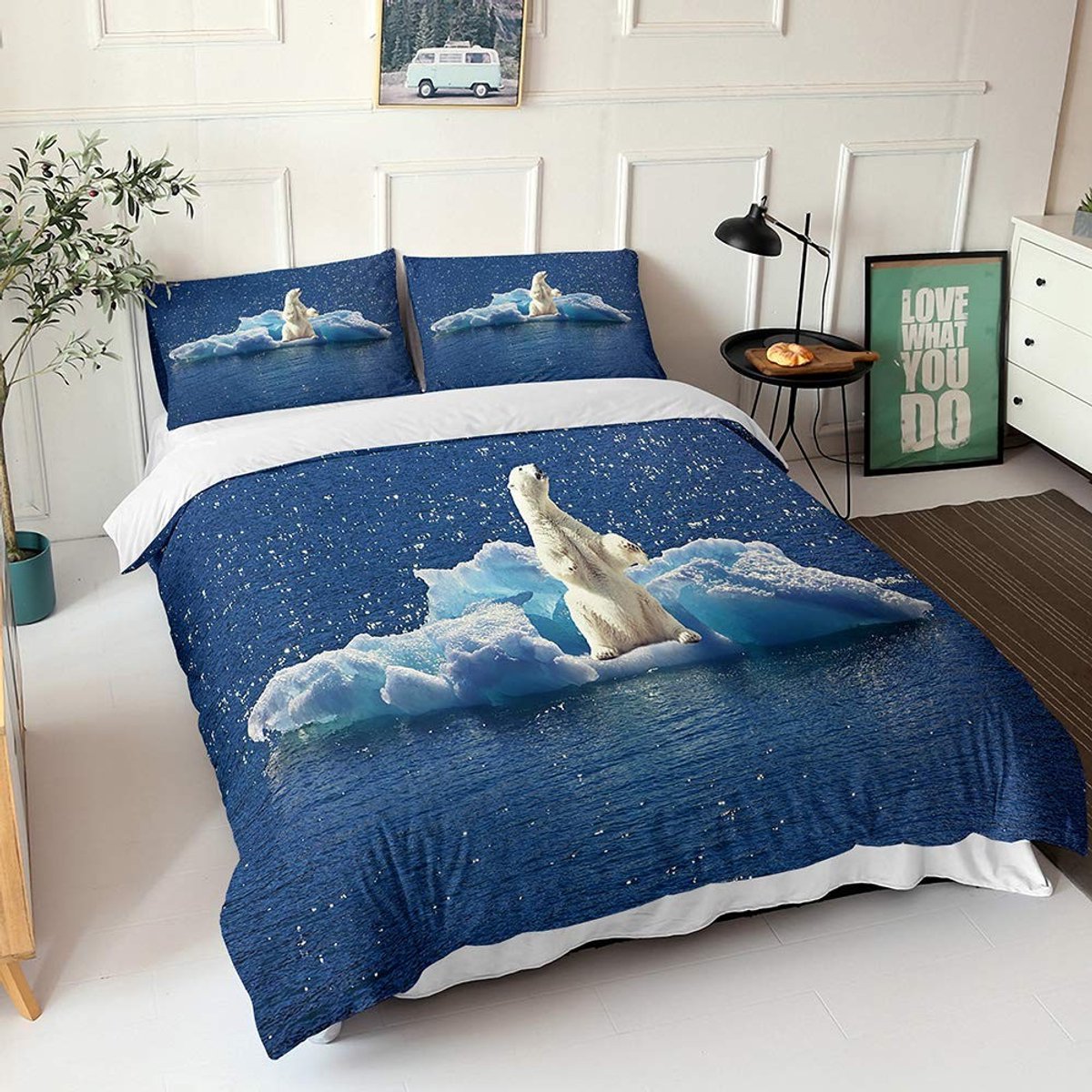 SolidKeus - Zacht Dekbedovertrek Quilt Beddengoed Set met Kussenslopen en Ritssluiting