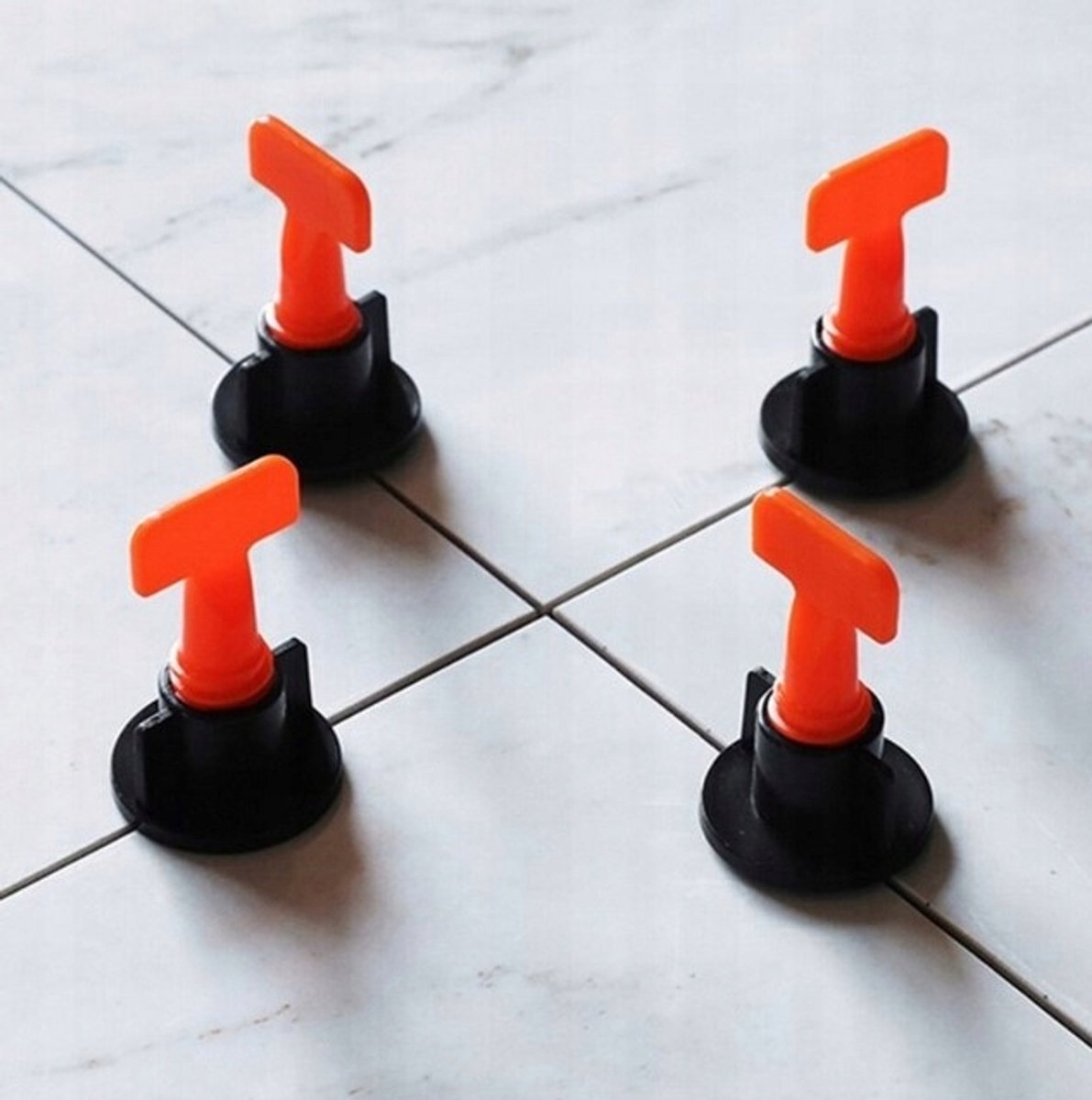 100x Tegel Levelling Systeem: Clips & Wiggen voor Perfecte Tegels
