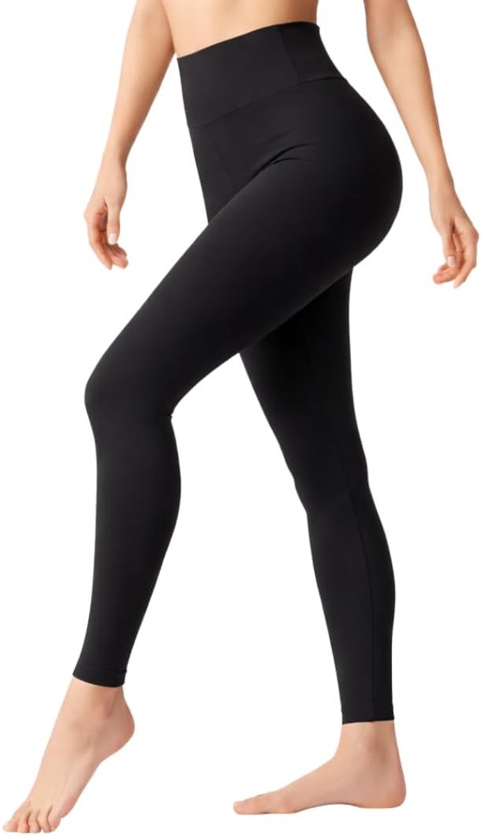 Legging Dames Hoge Taille – Zachte en Rekbare Sportlegging voor Yoga, Fitness en Dagelijks Gebruik | Hoge taille, buikcontrole, ondoorzichtige stof, zacht en rekbaar