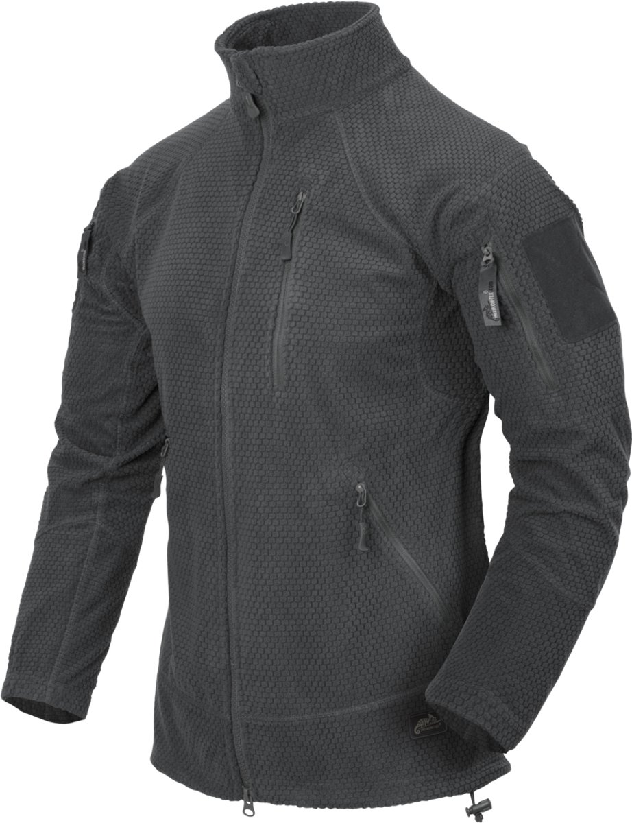 Helikon-Tex ALPHA TACTICAL Jacket - Grid Fleece - Shadow Grey - Maat M
