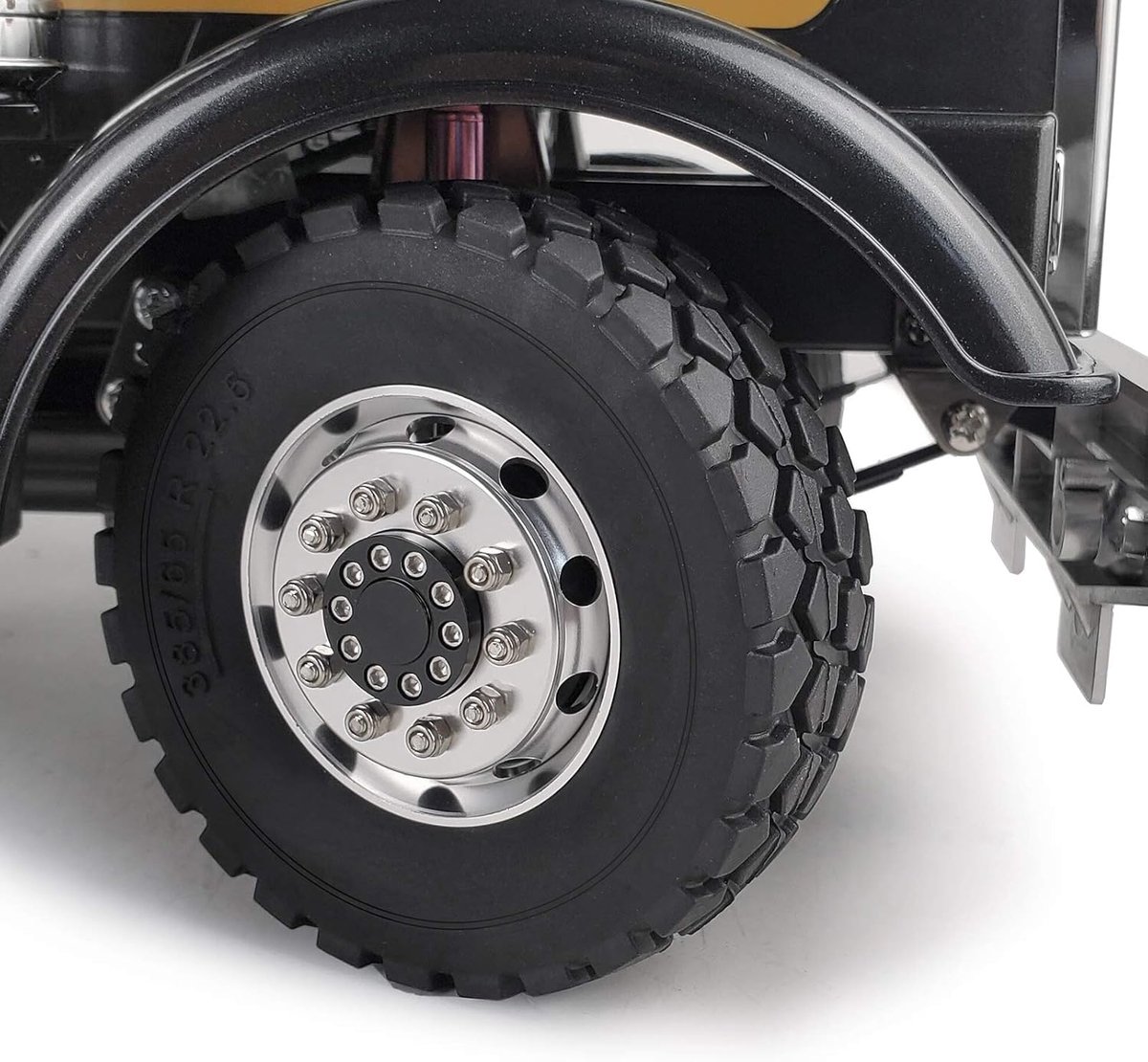 RC Rubberen banden 30 mm voor 1/14 Tamiya Trailer Tractor Truck Upgrade onderdelen