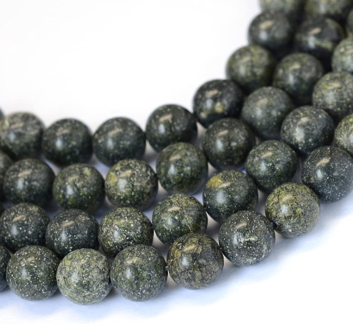 Kralen Serpentine Ronde Edelsteen Losse Steen Kralen Voor Diy Sieraden Maken