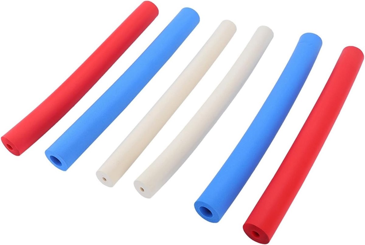 6 Stuks Foam Grip Tubing - Antislip Handgrepen voor Bestek, Pennen en Hulp voor Ouderen