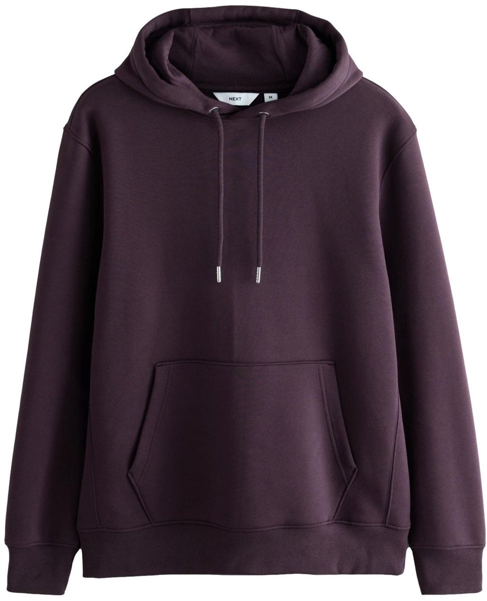 Next - Heren - Hoodie met standaard pasvorm - Rood