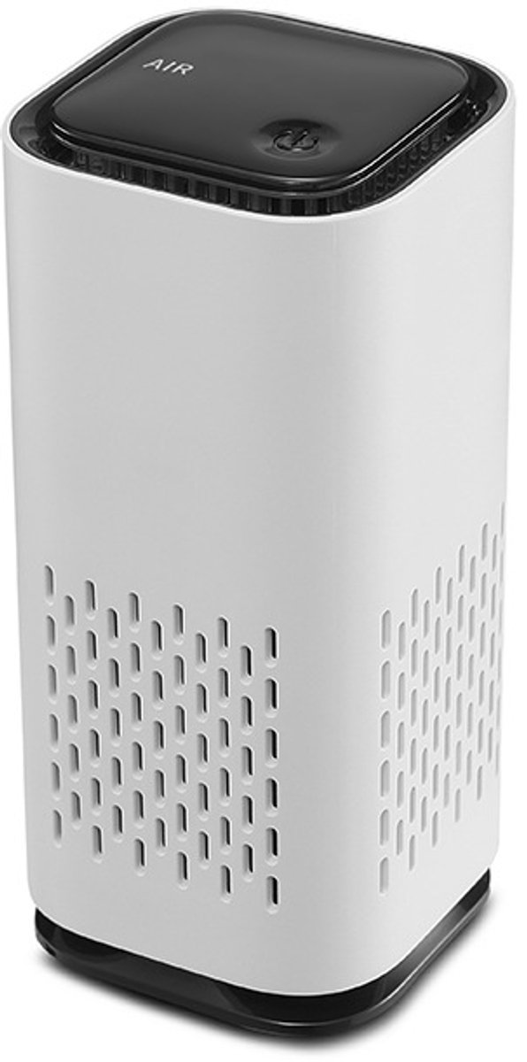 Draagbare Mini Luchtreiniger met HEPA-filter en Actieve Kool, USB 5V Oplaadbare Rookluchtreiniger voor Thuis, Auto, Kantoor en Tafelblad