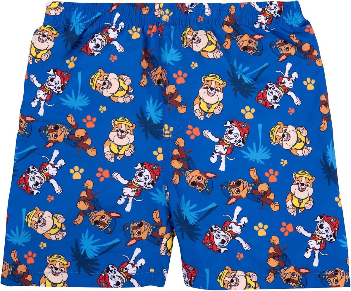 Patrol zwemshorts voor jongens, kinderzwembroek, boardshorts, zwemkleding, broek, blauw