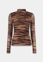 Harper & Yve T-shirt Jane Ls Aw6t505 1300 Untamed Tiger Dames Maat - L