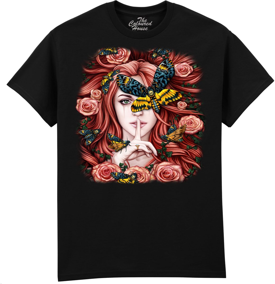 Lady Moth The Coloured House T-shirt 4XL