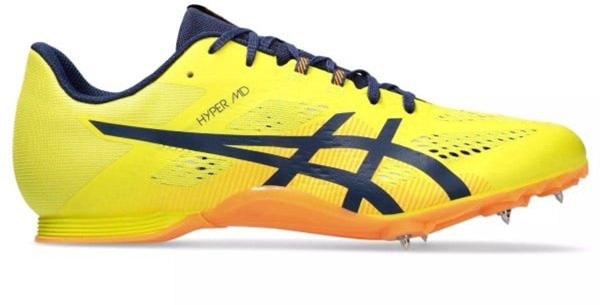 ASICS HYPER MD 8 - Hardloopschoen - Geel - Maat 37.5