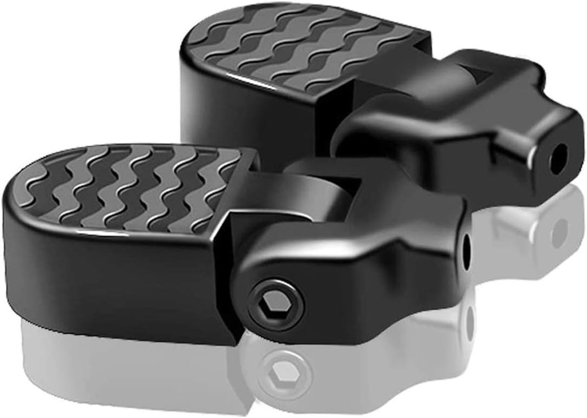 2 Stuks Aluminium Anti-Slip Voetsteunen voor BMX en ATV Passagiers - Duurzaam en Veilig