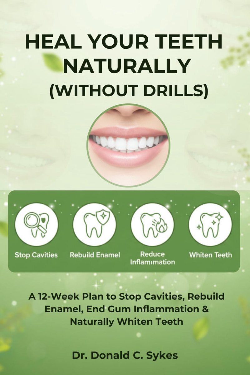 Heal Your Teeth Naturally (Without Drills): A 12-Week Plan to Stop Cavities, Rebuild Enamel, End Gum Inflammation & - ShopVlot