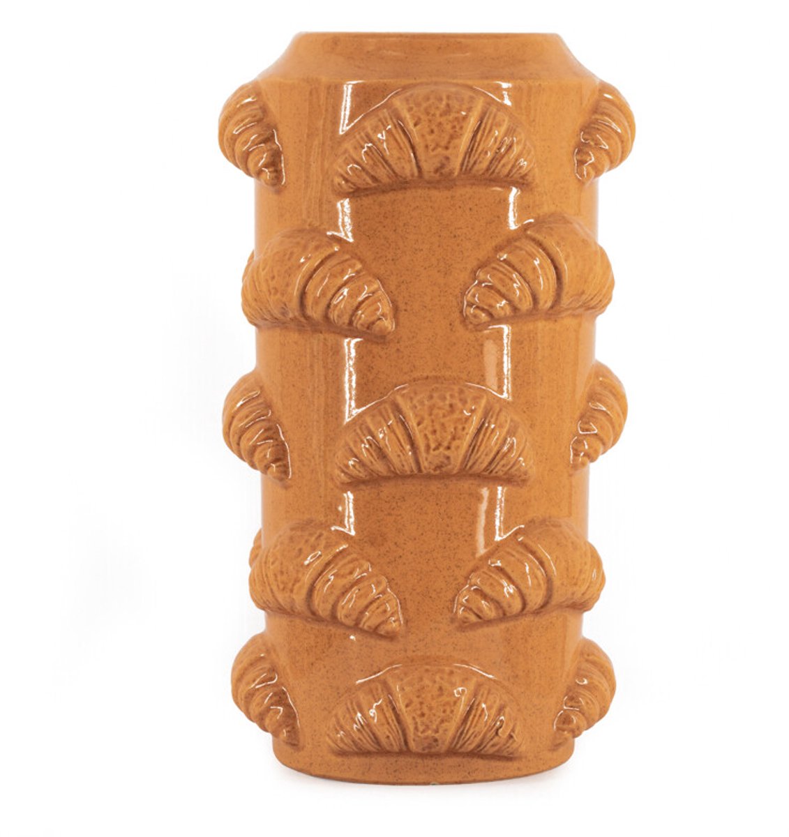 Aardewerk vaas Croissants M
