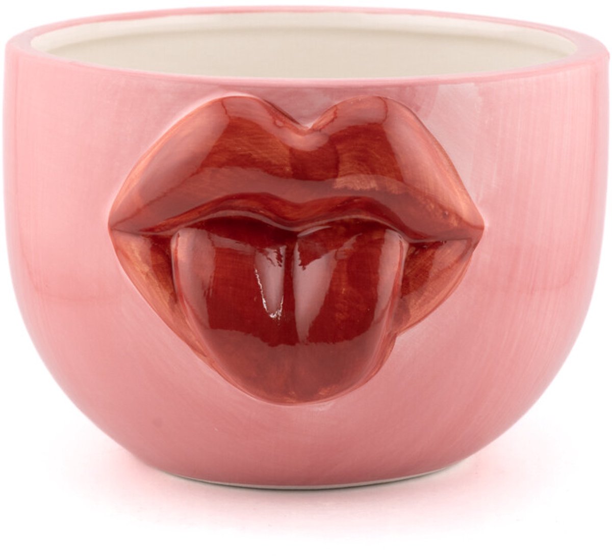 Aardewerk schaal smooch L