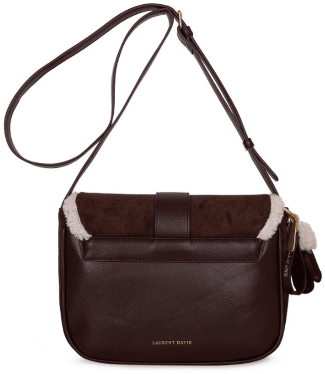 Laurent David Dames Crossbody Liv Dark Brown | Bruin | Maat: One Size