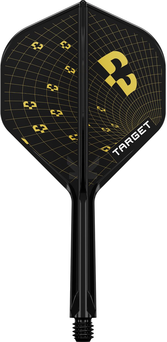Target K-Flex Bolide NO2 - Dart Flights van Merkloos — afbeelding 2