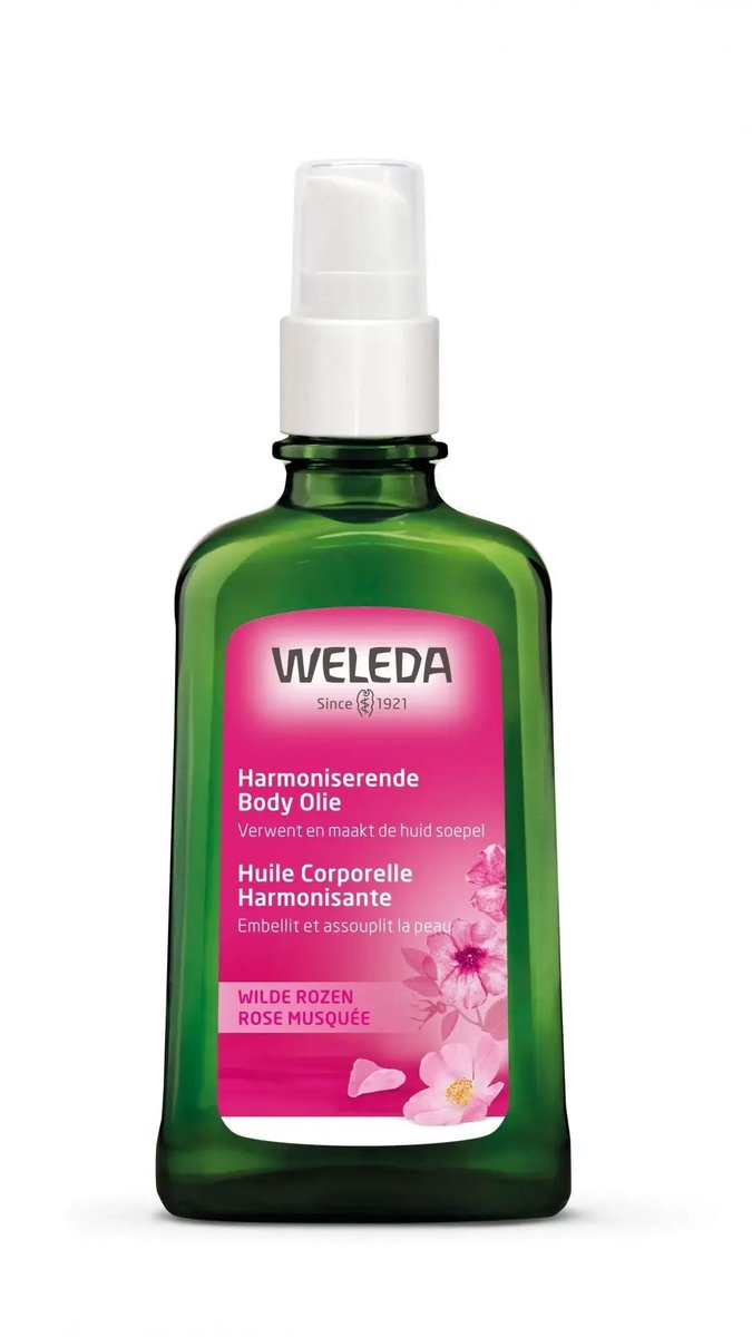 Bol.com WELEDA Wilde Rozen Harmoniserende Body Olie - Maakt Huid Zacht & Soepel - 100% Natuurlijke Ingrediënten - 100ml aanbieding