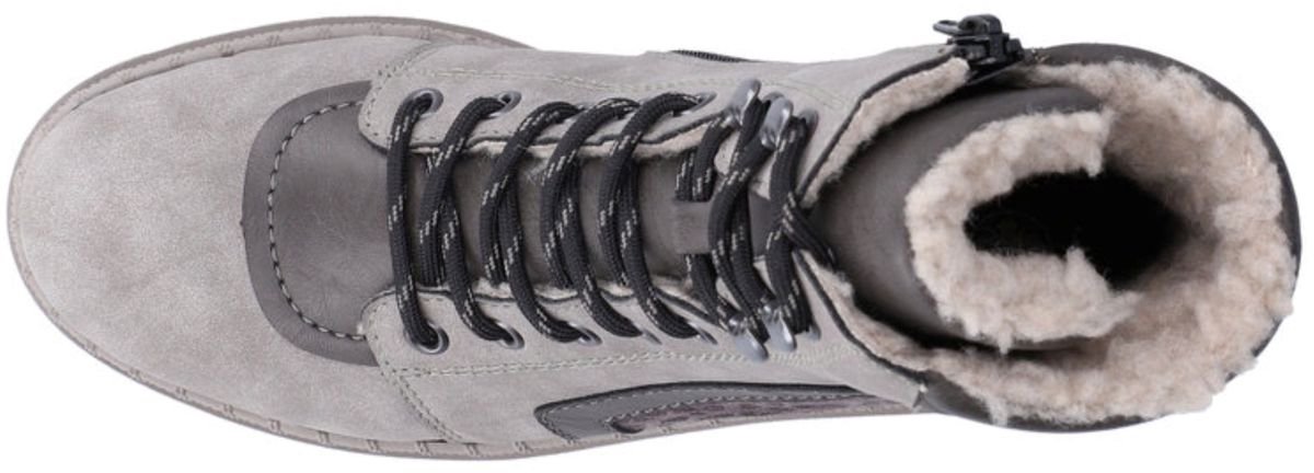 Rieker dames enkellaarsjes grijs Z8904-40