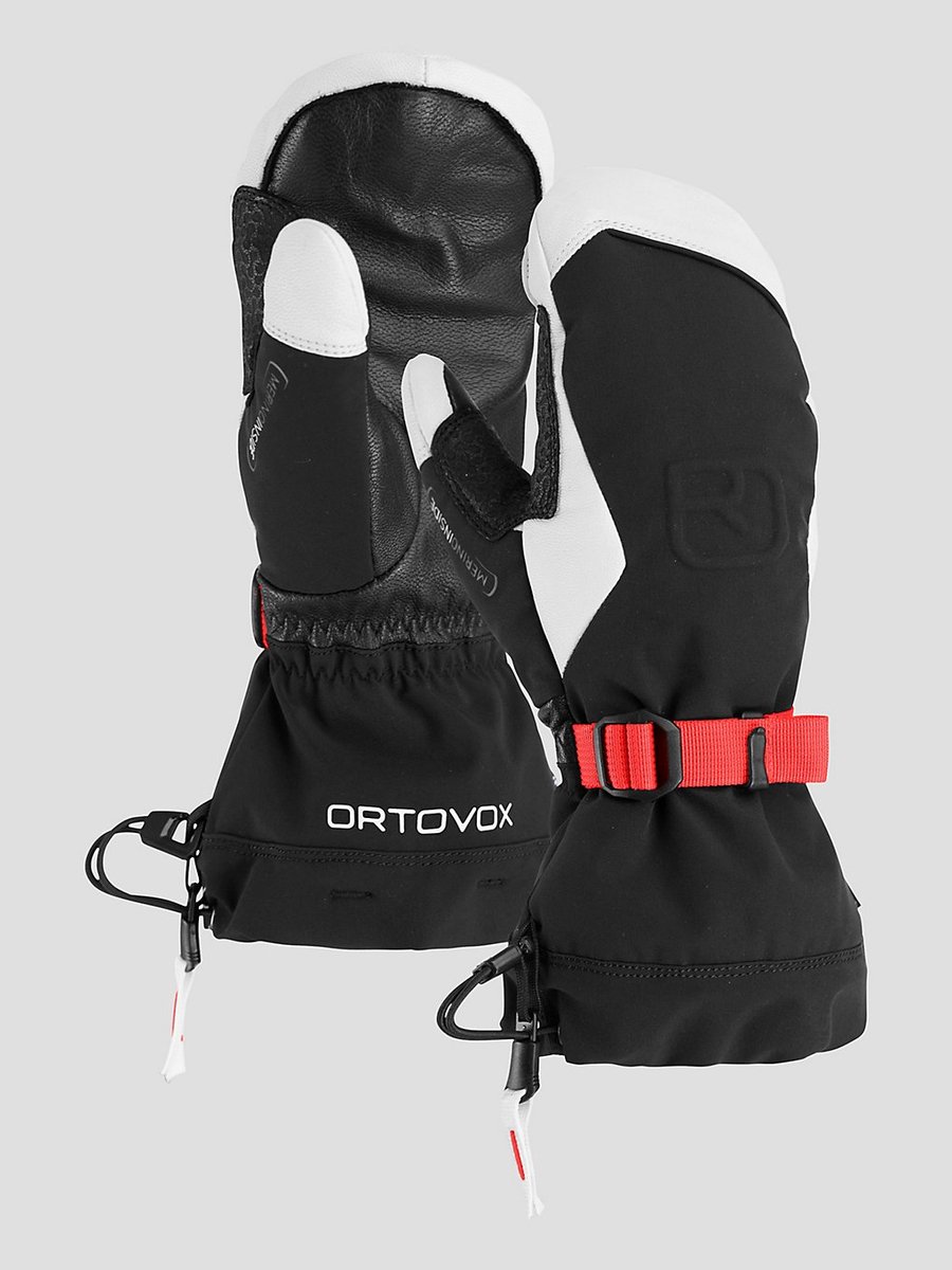 Ortovox Merino Freeride Mitten W Wanten – -Raven Zwart