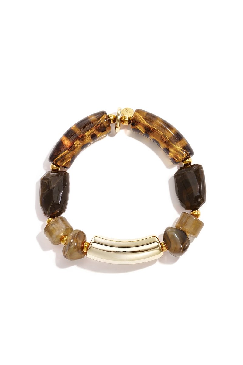 Acryl kralenarmbanden, eenvoudige dagelijkse sieraden uit de simple series voor dames.