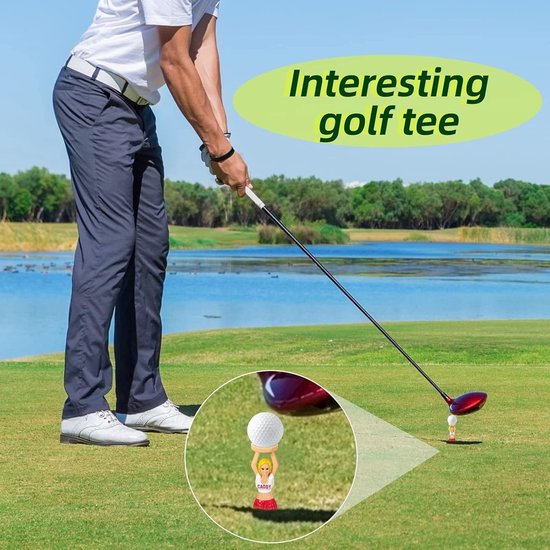 Funny Golf Tees - Multi-kleur - 24 Stuks - Duurzaam Plastic - Voor Dames — afbeelding 5