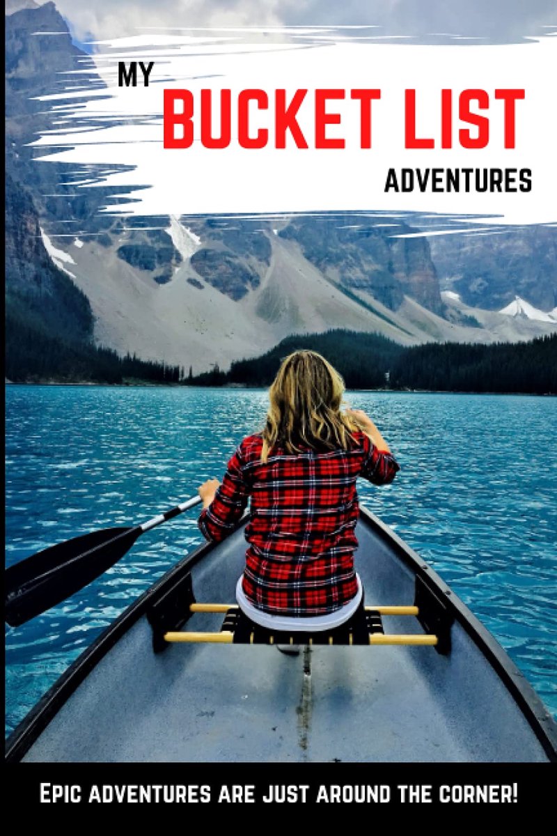 My bucket list adventures: Bucket list travel book for wanderers, adventure travelers, backpackers, solo travelers - ShopVlot