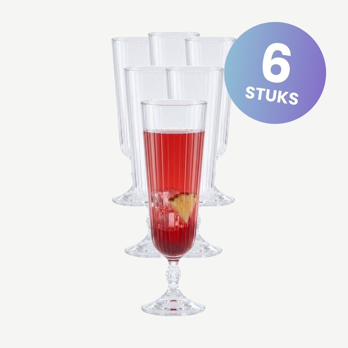 Bormioli Rocco America'20S Cocktailglas 27,5 Cl Sling - 6 Stuks