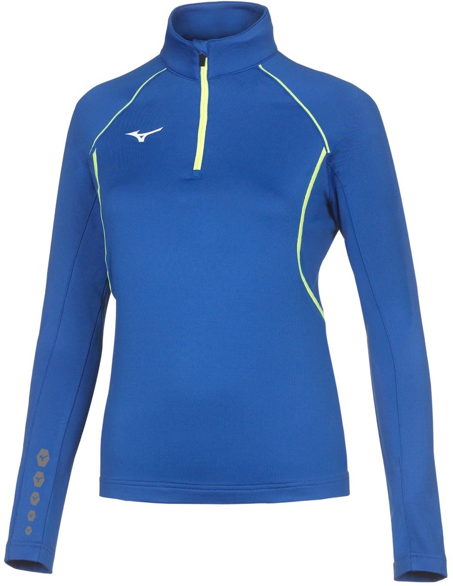 Mizuno Premium - Dames Warmtetop - Royal Blue - Maat M