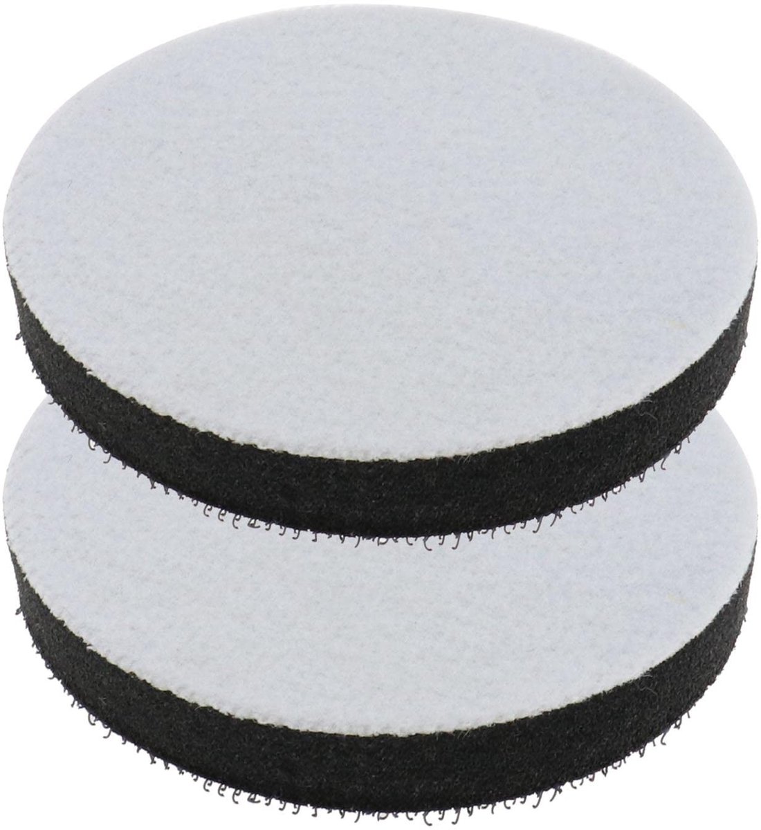 Dailygoods - Schuurpad 3 inch - Schuurzachte Pad - Trillingsvermindering - 2 stuks - Polijstaccessoire - Geschikt voor pneumatische en elektrische mac...