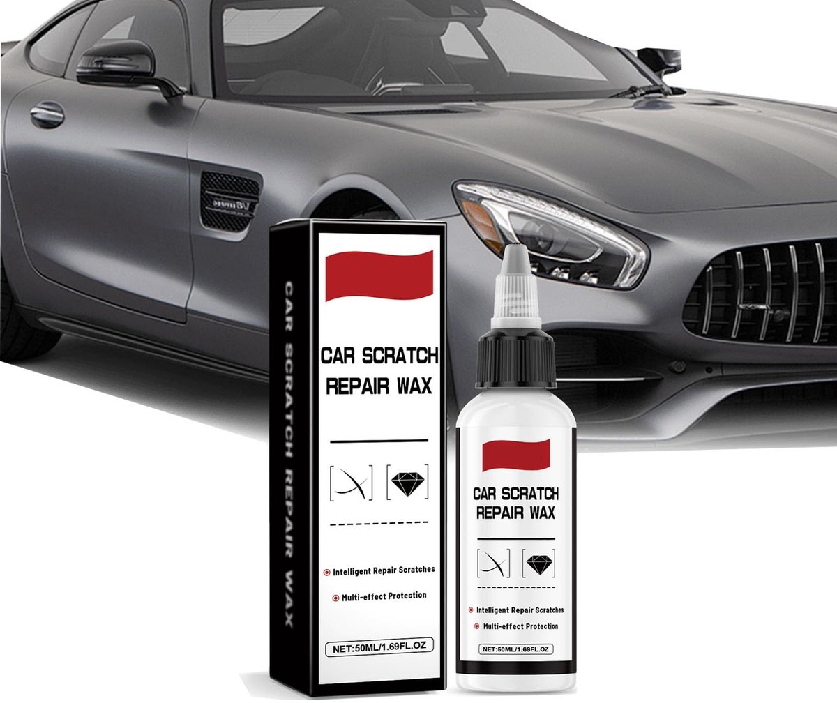 Dailygoods- Autolak Herstel Wax - Professionele Krasverwijdering - Glansherstel - Hydrofobe Beschermcoating - Eenvoudig in Gebruik - 1 Stuk - Krashersteller