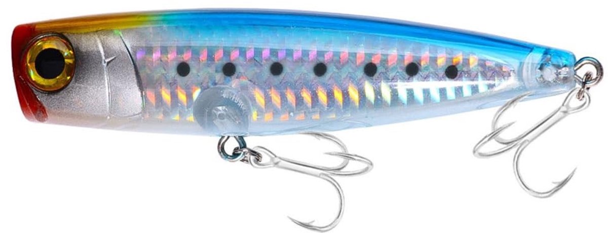 Dailygoods- Kunstaas met Drievoudige Haken - Reflecterend - Realistisch Visoog - Dynamisch Zwemmen - Visaccessoires - Voor Zeewater/Zooet Water - Vishaak