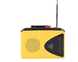 Dailygoods- Cassette-speler Draagbaar - Tape-recorder - Am/Fm Radio