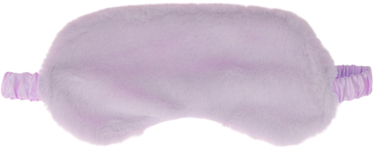 Dailygoods - Slaapmaskers, zachte pluche slaapmaskers, reis-dutjes-blinddoek, ademende nachtmaskers, lichtpaars