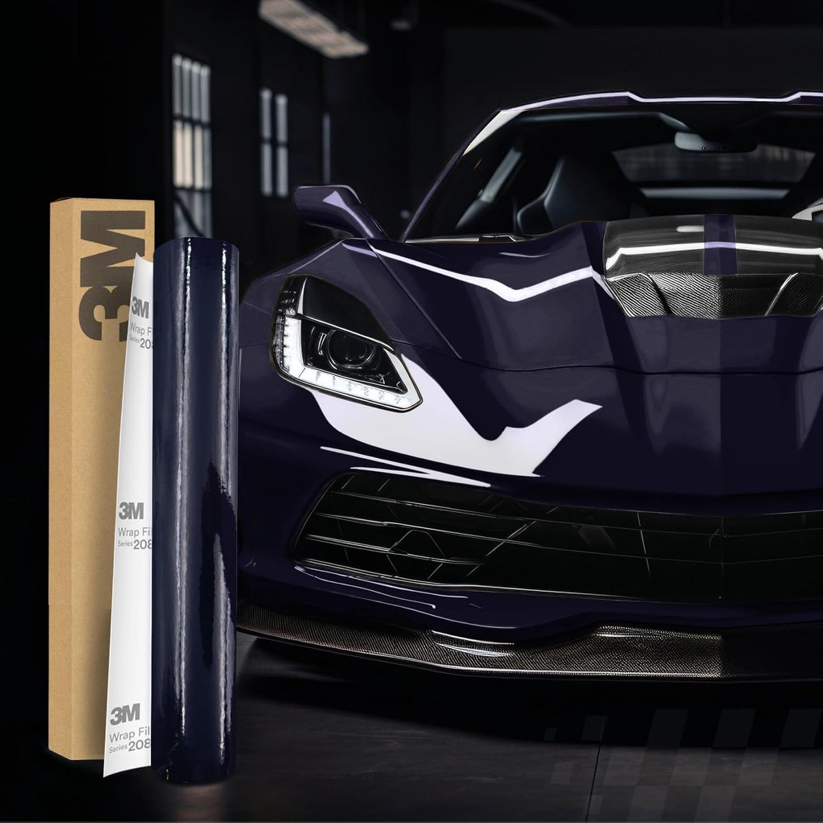 Autofolie - Carwrapping folie - Voertuig personaliseren - Luchtkanaaltechnologie - 100 x 1