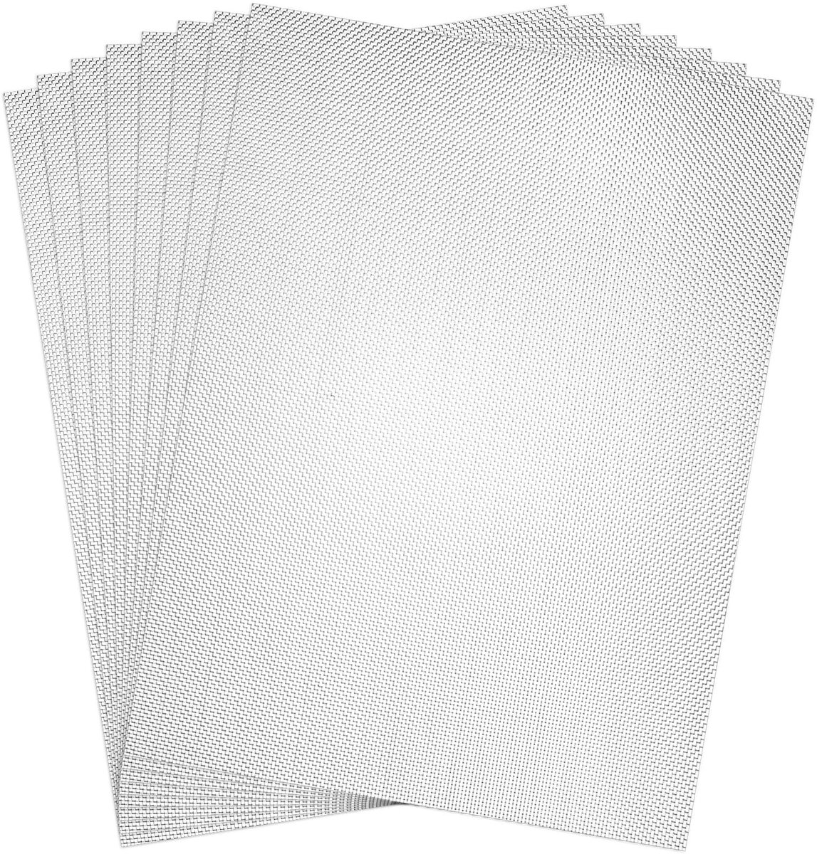 Dailygoods- Draadgaas 304 Roestvrij Staal - Fijnmazig Gaas - Ventilatierooster 30x21cm - Insectenscherm - Muggengaas - Gemakkelijk te Snijden - Insectengaas