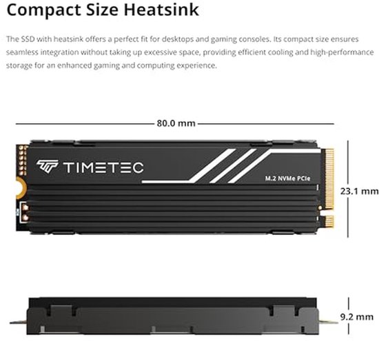 Interne SSD - Solid State Drive - Gaming Opslag - PCIe 4.0 Snelheid - 2TB - Zwart — afbeelding 5
