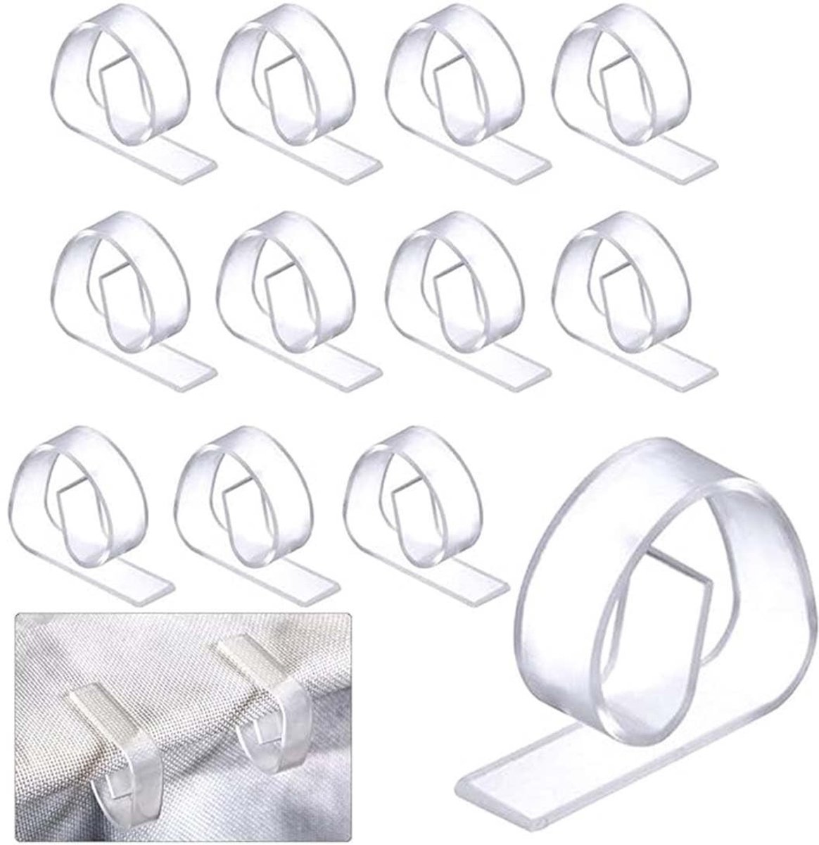 Dailygoods- Tafelkleedklemmen 12 Stuks - Tafelkleed Klemmen voor