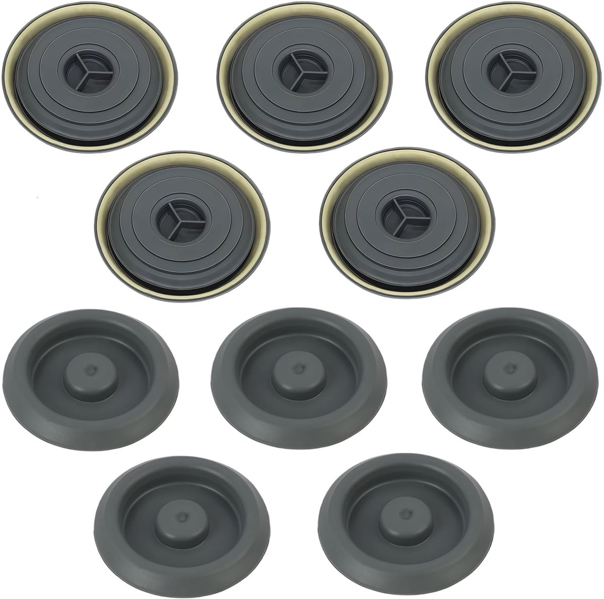 Dailygoods - Set van 10 Waterdichte Rubber Pluggen voor Auto's
