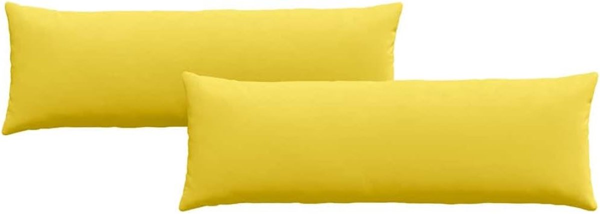 Bankkussens Set - Zitkussens - Binnen Decoratie - Afneembare Hoezen - 120 x 40 cm - Lichtg