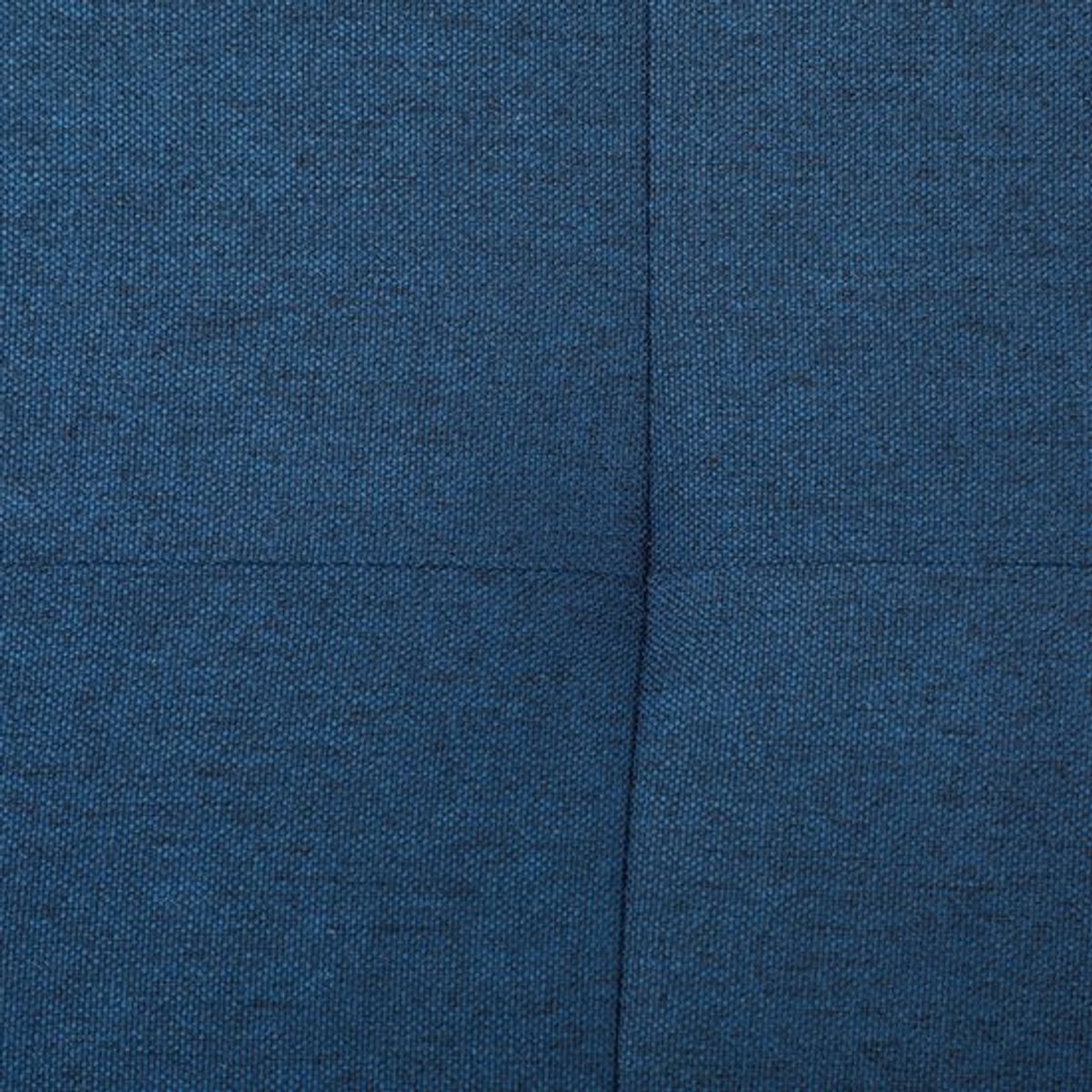 Opbergbank – Zitbank – Halbank – Opbergbank – Poef – Stofbekleding – Diepblauw – Ruime Opbergruimte – 125 cm Breed