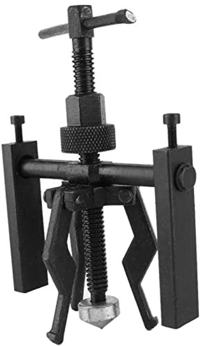 Dailygoods- Binnenlagertrekker - 3 Armen - Trekkerset - Koolstofstaal - Verwijdert Binnenboorlagers - Afmetingen 200 x 135 mm - Lagertrekker